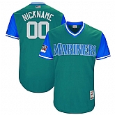 Customized Men's Mariners Green 2018 Players Weekend Stitched Jersey,baseball caps,new era cap wholesale,wholesale hats